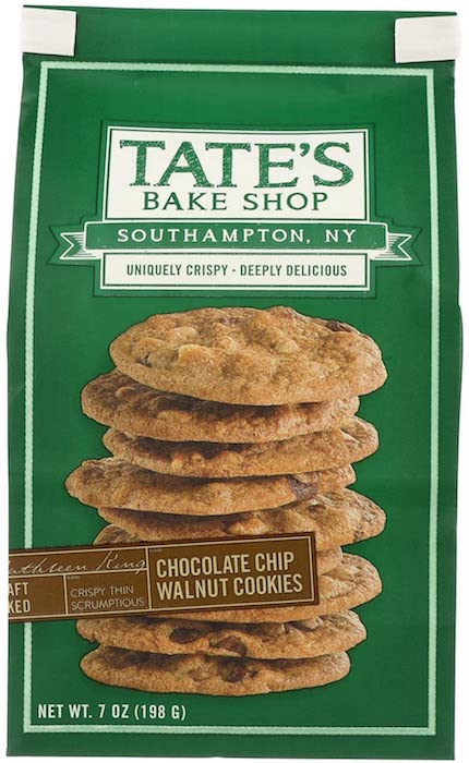 【2個セット】Tate's Bake Shop Chocolate Chip Walnut Cookies - 7oz / テイツ・ベイクショップ チョコレートチップ ウォールナッツ クッキー 198g 2