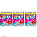 シャークのセット 【3個セット】Kool-Aid Sharkleberry Fin Flavored Powdered Drink Mix 19oz / クールエイド 粉末ドリンクミックス [シャークベリーフィン] 538g 18杯分