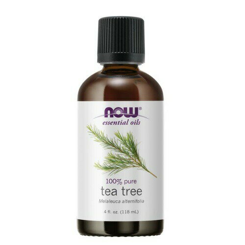 NOW Tea Tree Oil 100 Pure 4 fl. Oz 7626 ナウ ティーツリーオイル 118ml