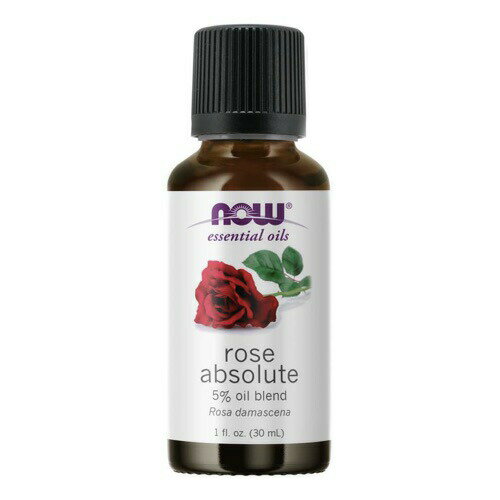 Rose - Now Foods ナウフーズ ローズアブソリュート 5% オイルブレンド 30ml #7597 Rose Absolute 5% Oil Blend 1oz