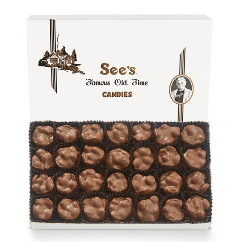  See's Candies ۥǥ Milk Peanuts [ߥ륯ԡʥå] 祳졼 ͤ碌 1 lb/454g #9102