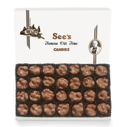 【 See's Candies 】シーズキャンディ Milk Peanuts [ミルクピーナッツ] チョコレート 詰め合わせ 1 lb/454g #9102