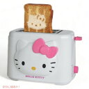 ハローキティー トースター ポップアップ式 2枚焼き ワイド KT5211 Hello Kitty Toaster キティーちゃんトースター