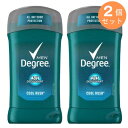 【最大1,000円オフクーポン配布中】【2個セット】Degree Deodorant Cool Rush 3oz / ディグリー メンズ デオドラント ドライプロテクション