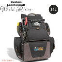 Wild River by CLC タックルバッグ バッグパック ライト付き USB充電付き トレイ付き 釣り Custom Leathercraft ツールボ...