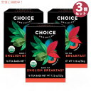 3Zbg `CXI[KjbNX I[KjbN CObVubNt@[Xg 16 eB[obO Choice Organics Organic English Breakfast Tea