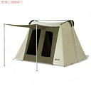 Kodiak Canvas コディアックキャンバス コットンダックキャンバス 6人用 フレックスボウデラックステント 10 x 10フィート 6010 Flex-Bow Canvas Tent Deluxe