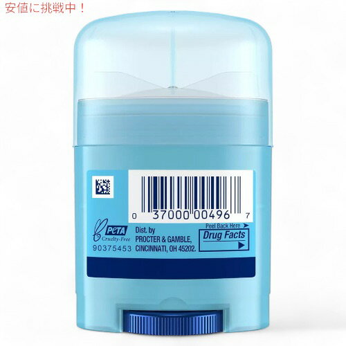 3�ܥ��å� Secret ��������å� �����ȥ饹�� [Completely Clean] ����ӥ��֥륽��å� �ǥ��ɥ��� 14g / 0.5oz Outlast Invisible Solid