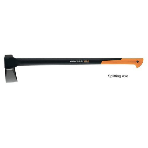 【2点セット】Fiskars フィスカース 薪割り 斧・手斧 2点セット X27 Super Splitti...