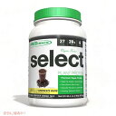 PEScience Select Vegan Plant Based Protein Powder, Chocolate, 32.4oz, 27 Serving / セレクト ビー プラントベース プロテインパウダー [チョコレート] 27食分 918g