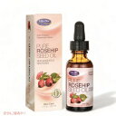 Life-Flo - Pure Rosehip oil 1oz / ライフフロー ピュアローズヒップオイル 30 ml オーガニック お肌、体、髪の毛、頭皮のケアに