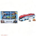 パウパトロール ダイキャスト製ミニカー 6個 & 2イン1トランスフォームトラック セット Paw Patrol