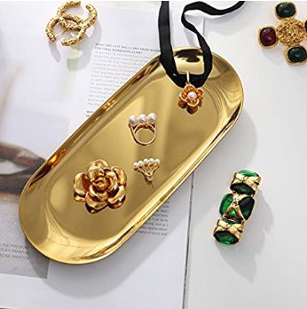 タオルトレイ 小物 ジュエリートレイ Gold ステンレス Founderがお届け!