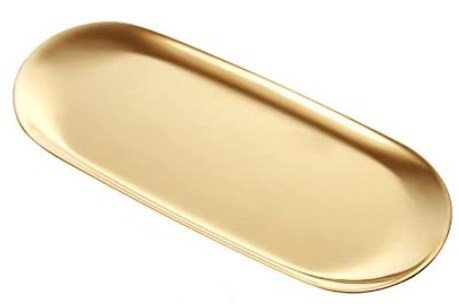 Founderのタオルトレイ 小物 ジュエリートレイ Gold ステンレス Founderがお届け!｜アングル2