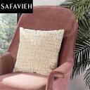 Safaviehクッション ポリエステル おうち時間 45.7cm Founderがお届け!(3)