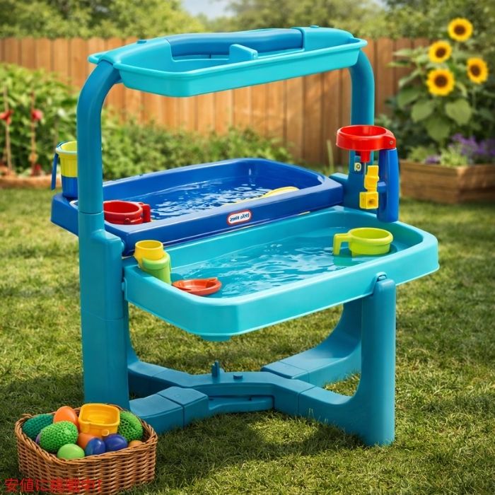 リトルタイクス Little Tikes イージーストアウォーターテーブル Easy Store Water Table founder-10037224 Founder サンプル画像2