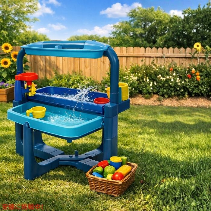 リトルタイクス Little Tikes イージーストアウォーターテーブル Easy Store Water Table founder-10037224 Founder サンプル画像3