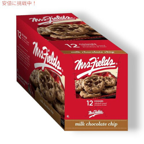 ~ZX tB[Y NbL[ ~N`R[g`bv Mrs. Fields Cookies Milk Chocolate Chip 12 