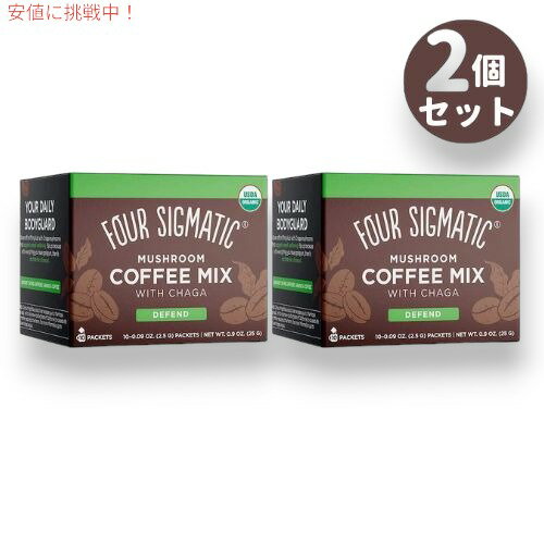 [2Zbg] Four Sigmatic I[KjbN CX^g }bV[R[q[ `[K~đGLX [Defend] Instant Mushroom Coffee
