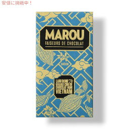 マルゥ 板チョコレート MAROU FAISEURS DE CHOCOLAT ラムドン チョコレートバー [80 Gram]