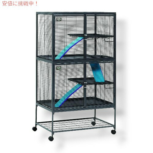 MidWest Homes �ǥ�å��� ����å��� �ͥ������ ���֥��˥å� ��ưʪ������ Deluxe Critter Nation Double Unit [��ǥ� 162]