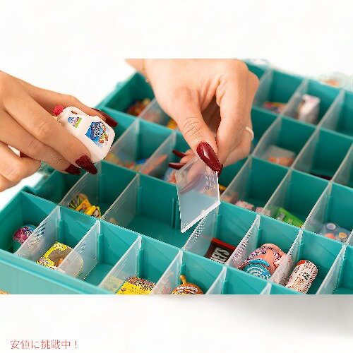MYMOON HOME マイムーンホーム プラスチックおもちゃ収納ケース ミニブランドコレクタートイ ティール 2