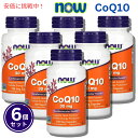【6個セット】ナウフーズ Now Foods CoQ10 30mg 120ベジカプセル