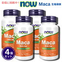 【4個セット】NOW Maca 500mg 100vcap #4721 ナウ マカ 500mg 100カプセル