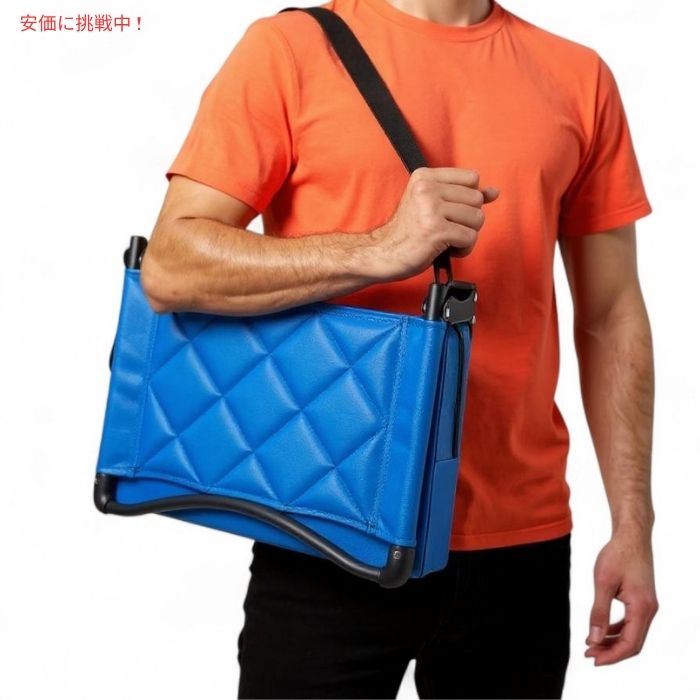 スタジアムシート 折りたたみ式 背もたれクッション付き ブルー Kaganoon Stadium Seats with Back Support Cushion Blue founder-10036093 Founder サンプル画像3