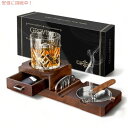 グロヴィン Grovind ウイスキー Whiskey グラス Glass トレイ＆木製灰皿 Tray and Wooden Ash Tray