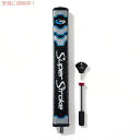 スーパーストローク カウンターコア フラットソゴルフ パターグリップ ブラック/ブルー 60523 SuperStroke Counter Core Flatso Golf Putter Grip