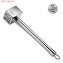 Meat Tenderizer ミートテンダライザー 肉たたき ステンレススチール GXONE Stainless Steel Heavy Sturdy Meat Mallet