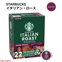 L[O KJbv X^[obNX C^A[XgR[q[ KJbv22 Starbucks K-cup Italian Roast Coffee 22 K-Cups