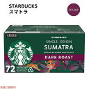 キューリグ Kカップ スターバックス ダークローストコーヒー 72 Kカップ Starbucks K-cup Dark Roast Coffee 72 K-Cups