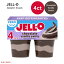 ジェロ― カップ チョコレートバニラスワール 14.5オンス JELL-O Cups Chocolate Vanilla Swirls 14.5oz