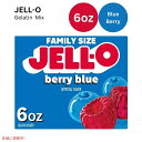 ジェロ- カップ ブルーベリー 6オンス JELL-O Cups Blue Berry 6oz