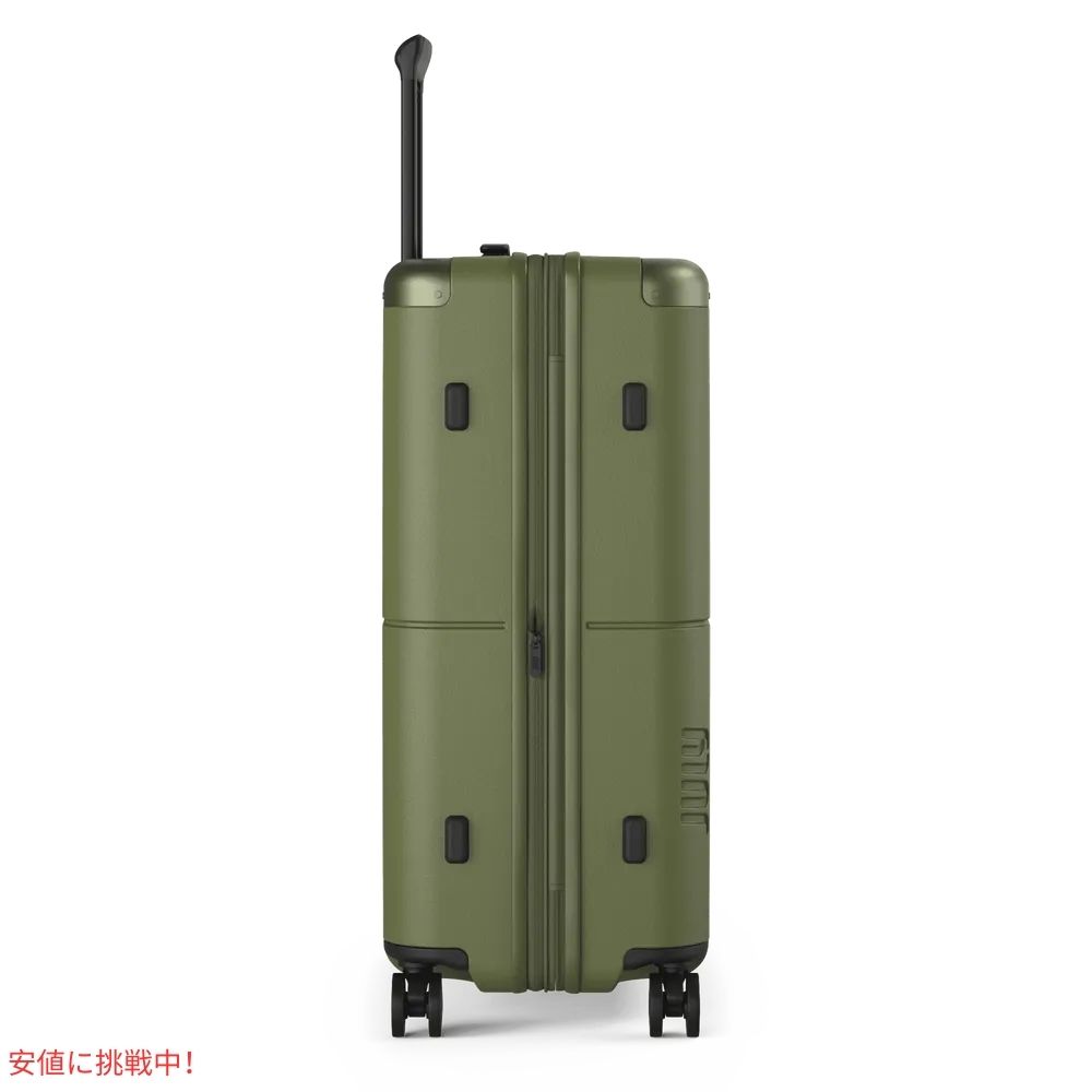 ジュライ スーツケース チェックド エクスパンダブル モス 9.9ポンド / 90リットル July Luggage Checked Expandable Moss 9.9lbs/90L
