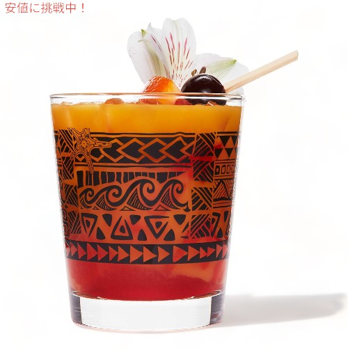 Tiki Kahiko ティキ カヒコ Rocks Glass ロックグラス リビー Libbey