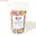 サラズ・キャンディ・ファクトリー スパイスドロップ 大容量 2.2kg グミ アメリカンスナック Sarah's Candy Factory Assorted Spice Drops (5 Lbs in Bag)