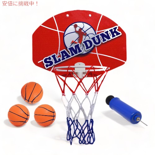 �������� �ߥ˥Х����åȥܡ���ա��ץ��å� Slam Dunk Indoor Mini Basketball Hoop Set