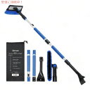 マロリー Mallory AstroAI アイススクレーパー&スノーブラシ(スキージー付き) 62.4inch Ice Scraper and Snow Brush