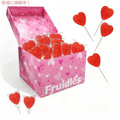 o^Cf[ |bv bh _u n[g^ `F[ Valentines Day Lollipops Red Double Heart Shaped Cherry Flavored