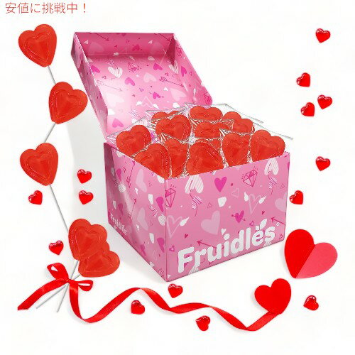 �Х�󥿥���ǡ� ����ݥå� ��å� ���֥� �ϡ��ȷ� �����꡼̣ Valentines Day Lollipops Red Double Heart Shaped Cherry Flavored