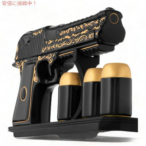 拳銃型 セラミック ウイスキー デキャンタセット Ceramic Whiskey Decanter Sets