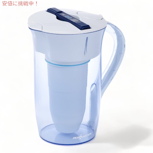 ゼロウォーター ZeroWater 10カップ 5段式浄水器 Ready-Pour 5-Stage Water Filter Pitcher