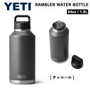 YETI Rambler 64 oz Bottle With Chug Cap Charcoal / CGeB u[ 64oz {g `OLbvt 1.9bg
