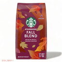 X^[obNX OEh R[q[ tH[uh 480g / Starbucks Ground Coffee Fall Blend 17oz