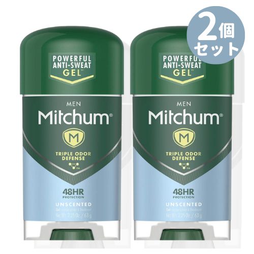 2ĥåȡMitchumߥå  ǥɥ ̵ 63g / Deodorant Mens Gel Unscented 2.25oz