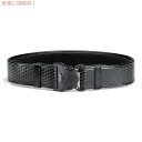 Bianchi 7950 デューティーベルト 28-34インチ 2.25インチ ベルトループ バスケットウィーブ ブラック Duty Belt Basketwe...