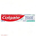 Colgate コルゲート ベーキングソーダ＆ペロキサイド フロストミントストライプ 歯磨き粉 170g Baking Soda Peroxide Whitening Frost Mint Strips 6.0oz